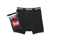 Black Supreme Boxers in 4 pack