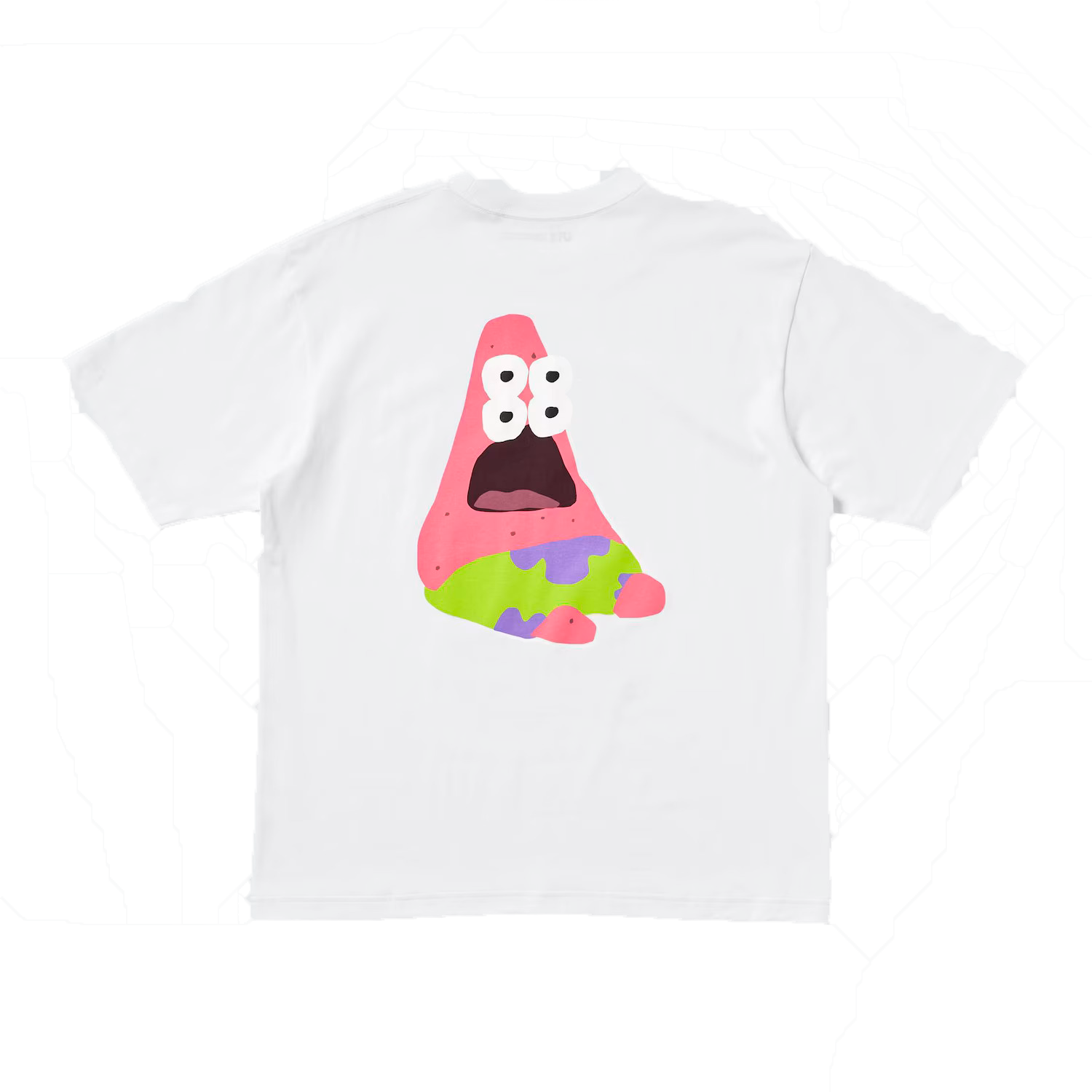 Uniqlo x CPFM Spongebob Squarepants UT Graphic T-shirt (Asia Sizing) White, White (477914)