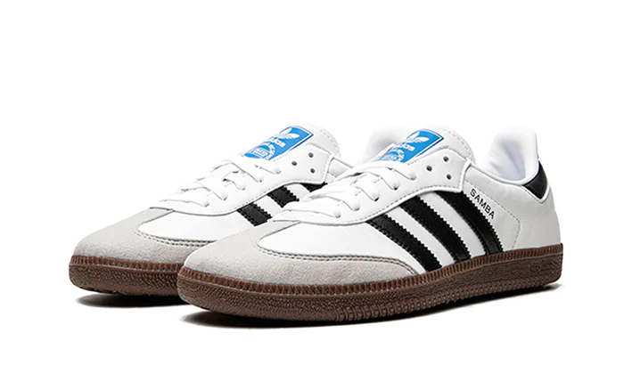 Adidas Samba Vegan White Gum, Cloud White/Core Black/Gum (H01877)