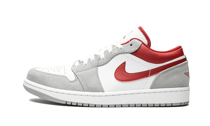 Air Jordan 1 Low SE Light Smoke Grey Gym Red, Light Smoke Grey/White/Gym Red (DC6991-016 / DM0589-016)