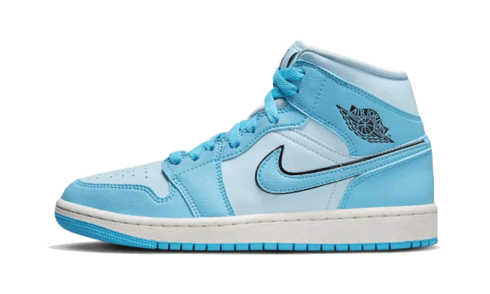 Air Jordan 1 Mid SE Ice Blue, Ice Blue/Black/Sail/Dark Powder Blue (DV1302-400)