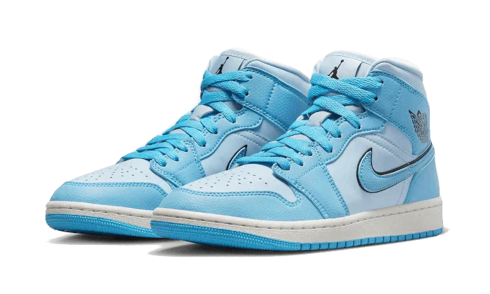 Air Jordan 1 Mid SE Ice Blue, Ice Blue/Black/Sail/Dark Powder Blue (DV1302-400)