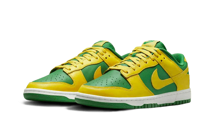 Nike Dunk Low Retro Reverse Brazil, Apple Green/Yellow Strike-White (DV0833-300)