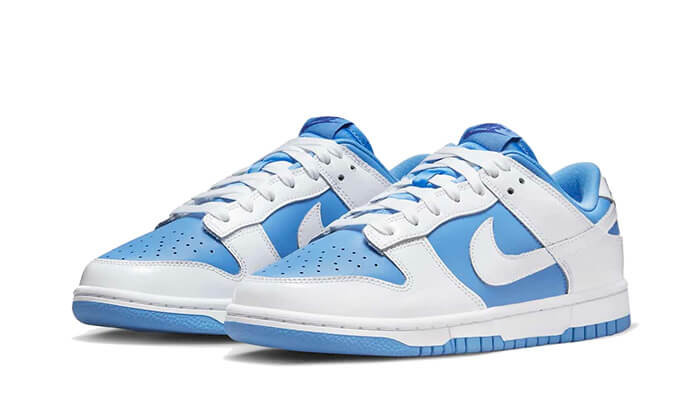 Nike Dunk Low Reverse UNC, University Blue/White-Royal Blue (DJ9955-101)