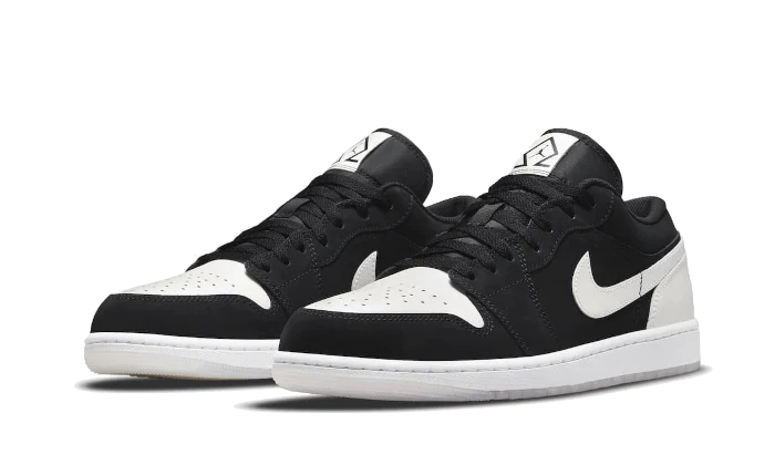 Air Jordan 1 Low Diamond Shorts, Black/Multi-Color/White/Black (DH6931-001)