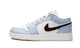 Air Jordan 1 Low Ice Blue Black