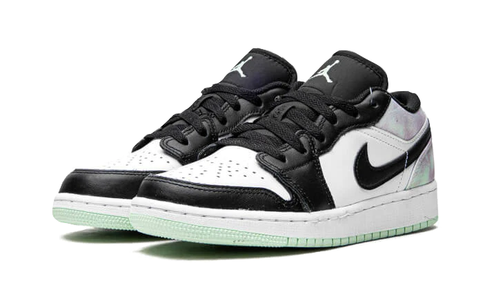 Air Jordan 1 Low Tie-Dye, Black/Blue (DM1199-100 / DQ2514-100)