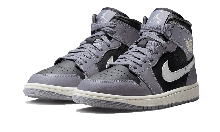 Air Jordan 1 Mid Cement Grey, Cement Grey/Sail-Anthracite (BQ6472-022)