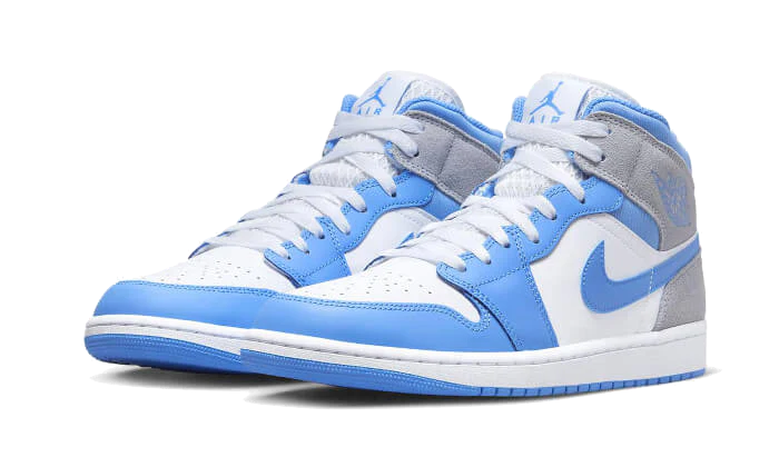 Air Jordan 1 Mid University Blue Grey, University Blue/Grey (DX9276-100)