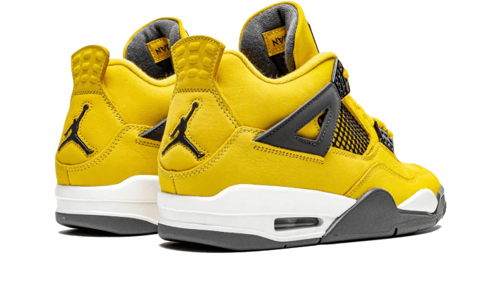 Air Jordan 4 Retro Lightning (2021), Tour Yellow/White-Dark Blue Grey (CT8527-700 / 408452-700)