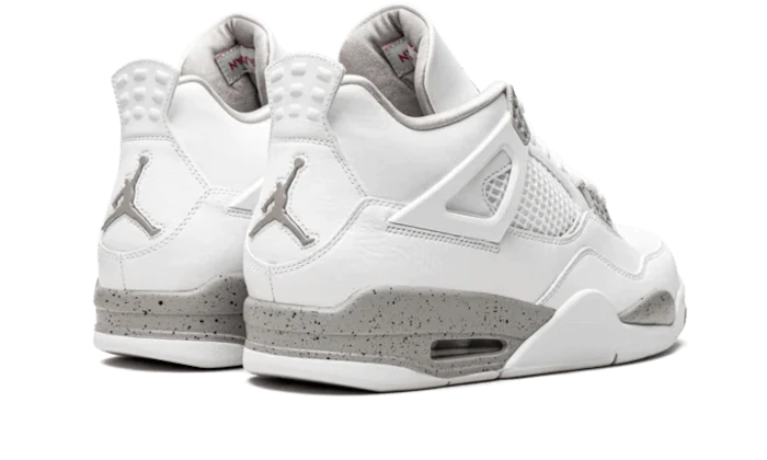 Air Jordan 4 Retro White Oreo (2021), White/Tech Grey-Black-Fire Red (CT8527-100 / DJ4699-100)