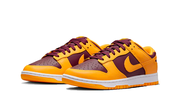 Nike Dunk Low Arizona State, Yellow/Bordeaux (DD1391-702)