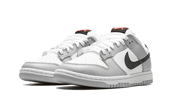 Nike Dunk Low SE Lottery Pack Grey Fog, Grey Fog/Light Crimson (DR9654-001 / DQ0380-001)