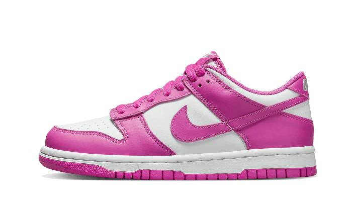 Nike Dunk Low Active Fuchsia, White/Active Fuchsia (FJ0704-100)