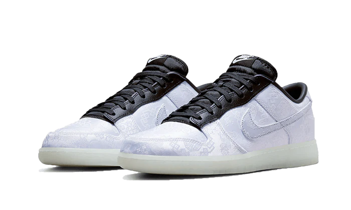 Nike Dunk Low CLOT Fragment White, White/Black (FN0315-110)