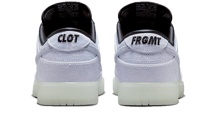 Nike Dunk Low CLOT Fragment White, White/Black (FN0315-110)