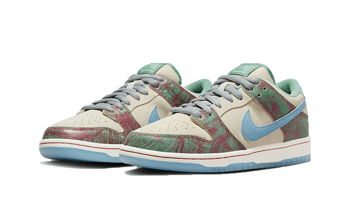 Nike SB Dunk Low Crenshaw Skate Club, Sail/Light Blue/Cedar (FN4193-100)