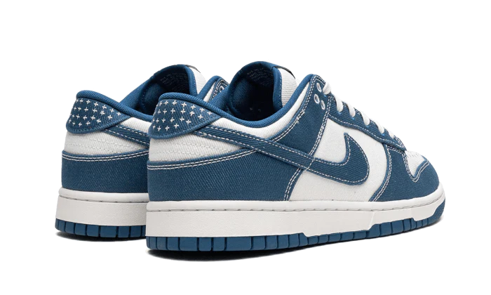 Nike Dunk Low Industrial Blue Sashiko, Summit White/Industrial Blue (DV0834-101)