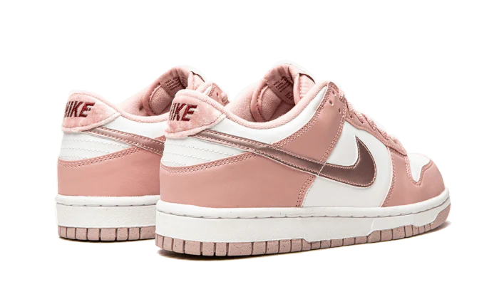 Nike Dunk Low Pink Velvet, White/Pink Velvet/White (DO6485-600)