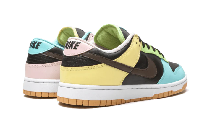 Nike Dunk Low Free 99 Black, Black/Multicolor-Multicolor (DH0952-001 / CZ2496-001)