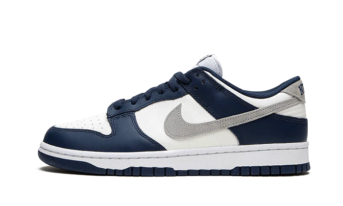 Nike Dunk Low Summit White Midnight Navy, Midnight Navy/Light Smoke Grey-Summit White (FD9749-400)