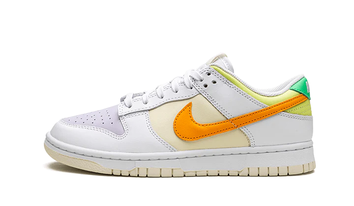 Nike Dunk Low Sundial, White/Sundial/Light Lemon Twist (FJ4742-100)