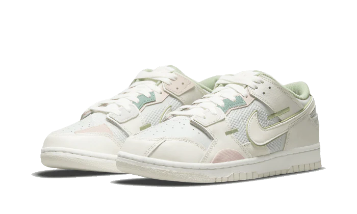 Nike Dunk Scrap Grey Haze Phantom, Grey Haze/Phantom-Light Bone-Oil Green (DM0802-001)