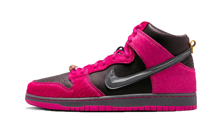 Nike SB Dunk High Run The Jewels, Active Pink/Black (DX4356-600)