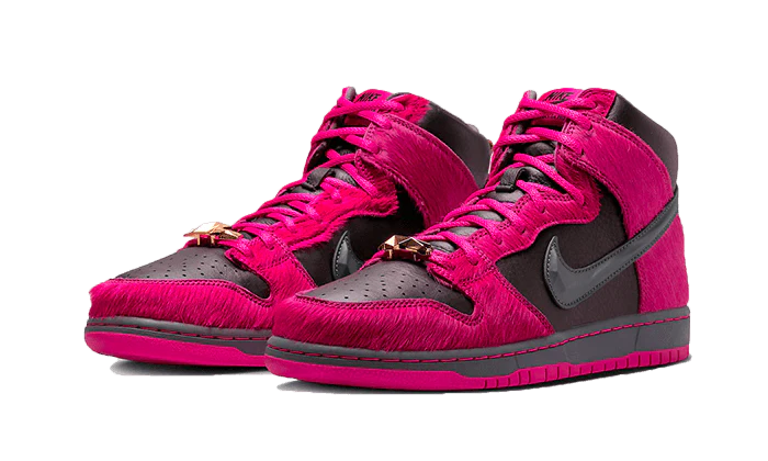 Nike SB Dunk High Run The Jewels, Active Pink/Black (DX4356-600)