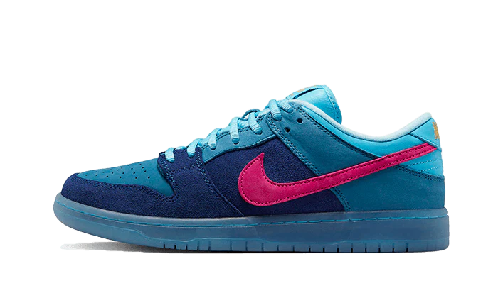 Nike SB Dunk Low Run The Jewels, Deep Royal Blue/Active Pink/Blue Chill (DO9404-400)