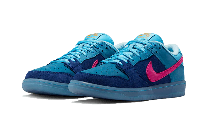 Nike SB Dunk Low Run The Jewels, Deep Royal Blue/Active Pink/Blue Chill (DO9404-400)