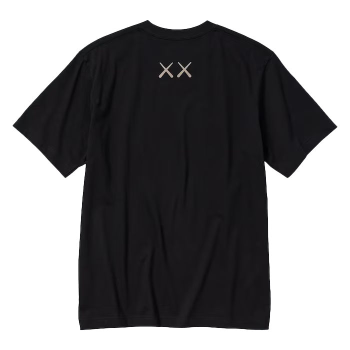 KAWS x Uniqlo T-Shirt Black Graphic, Black (467775)