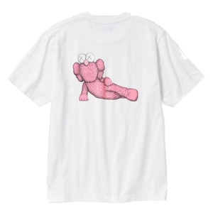 KAWS x Uniqlo T-Shirt Pink Graphic
