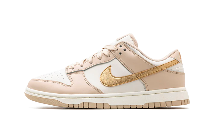 Nike Dunk Low Phantom Metallic Gold, Phantom/Metallic Gold/Sanddrift/Sail (DX5930-001)