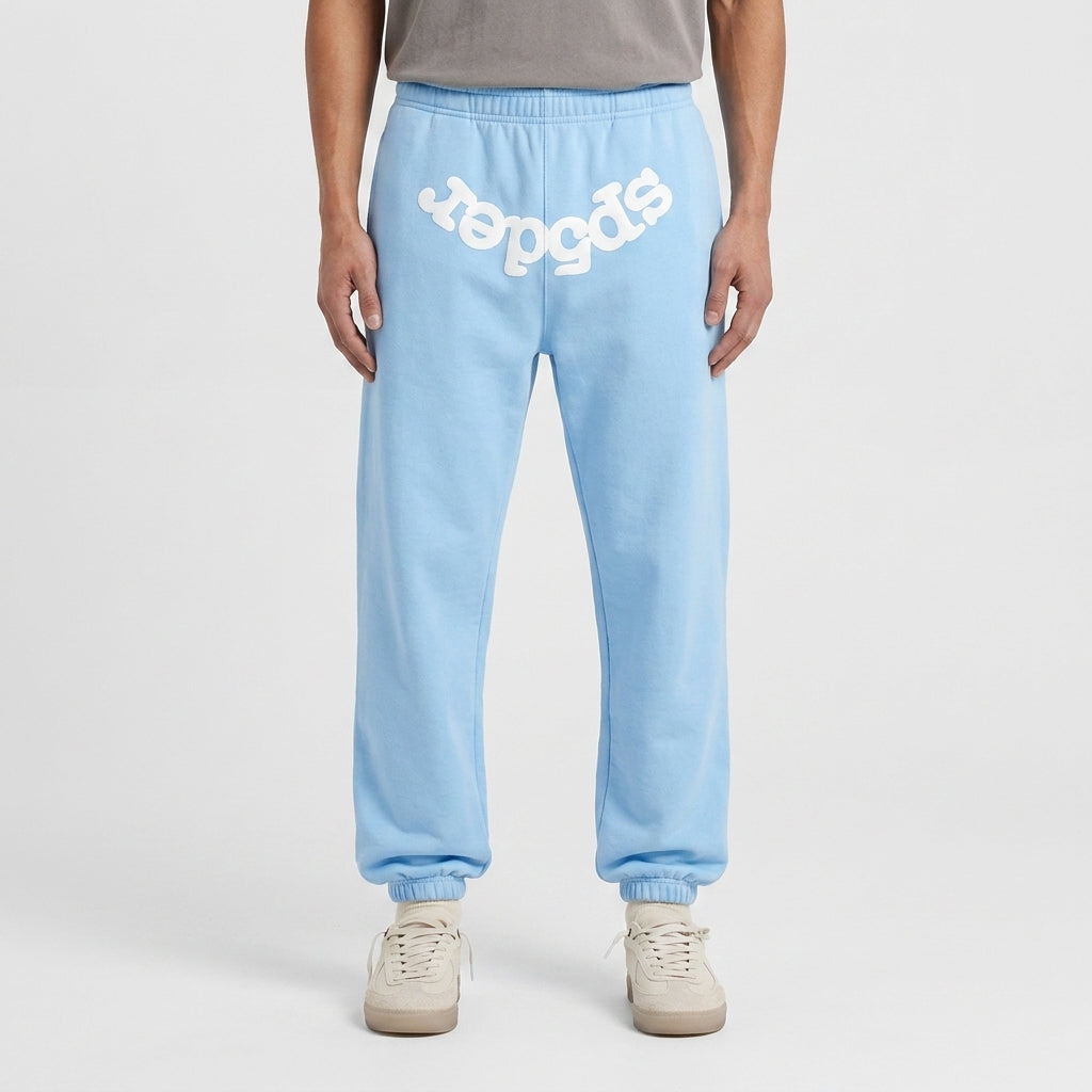 Sp5der Worldwide Sweatpant Sky Blue