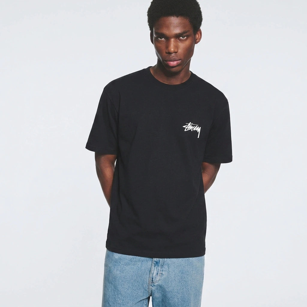 Stussy Chain-Link T-shirt Black