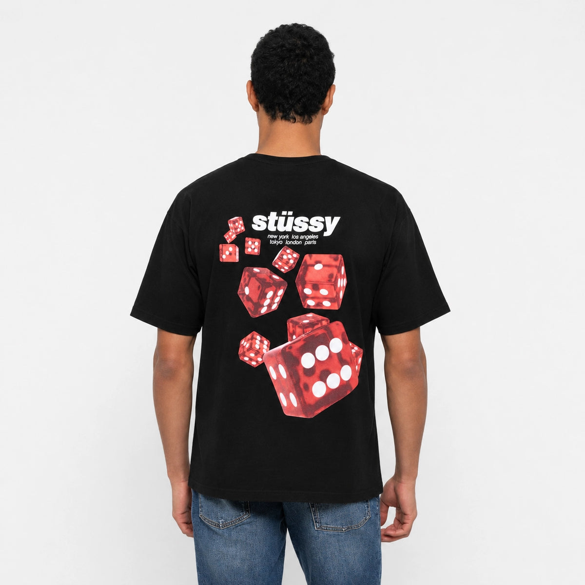 Stussy Rollers T-Shirt Black