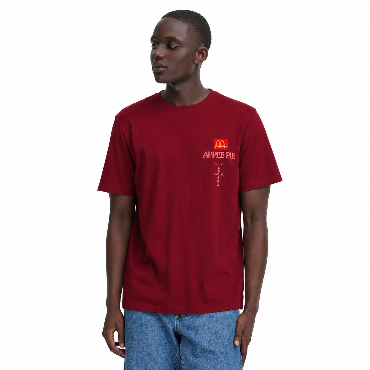 Travis Scott x McDonald's Apple Pie T-Shirt Red