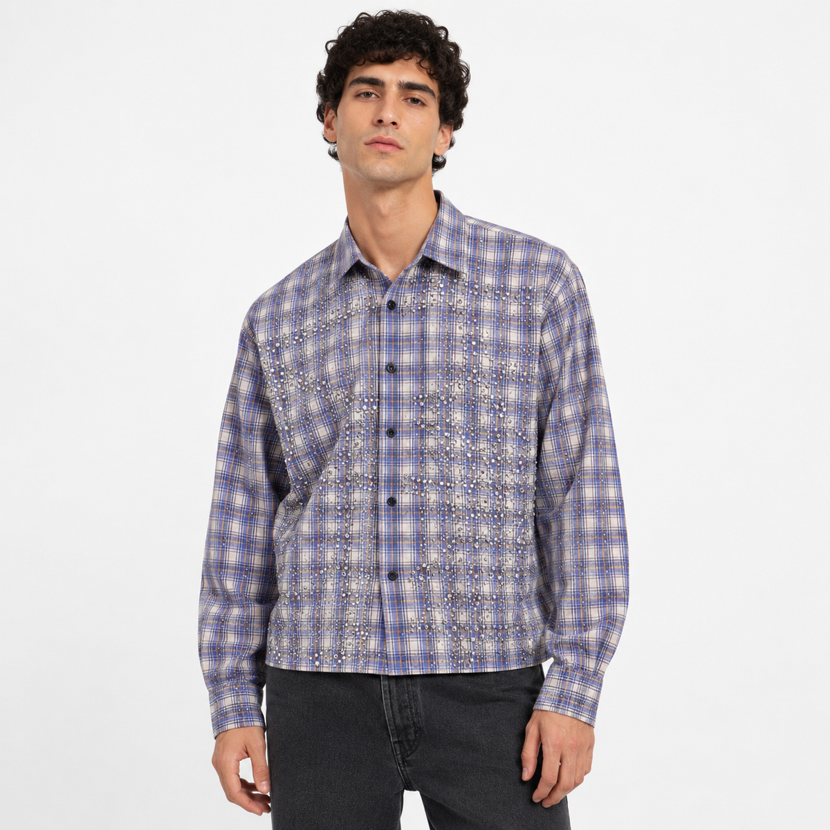 Vale Forever Blizzard L/S Flannel Light Blue