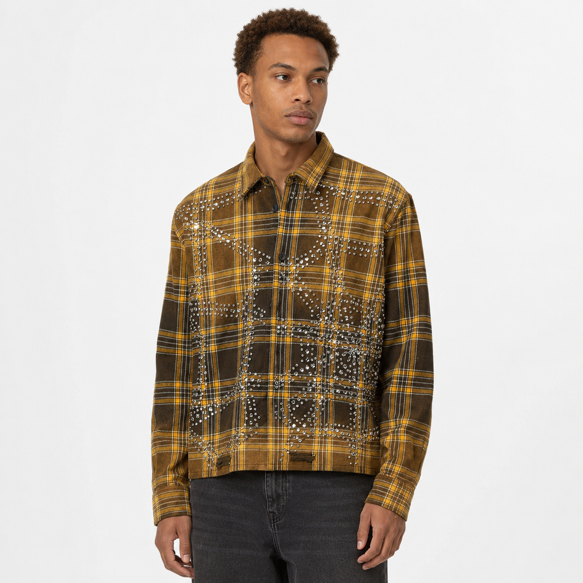 Vale Forever Chocolate L/S Flannel Brown