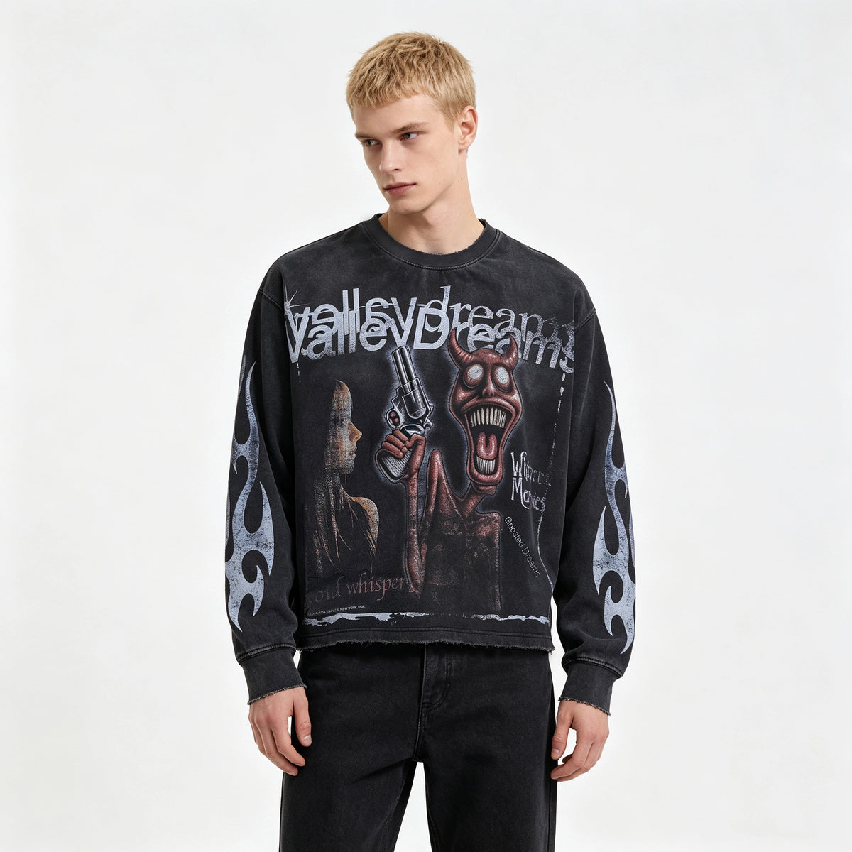 Vale Forever Psychopath L/S T-shirt Black